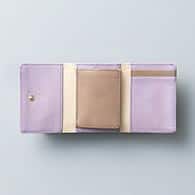 ３つ折りミニ財布（エンボス） カラーカスタム例画像2